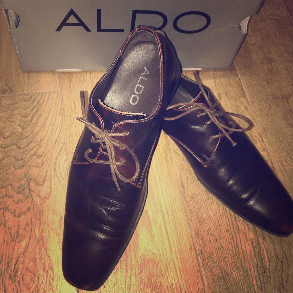 SOLD Men’s Aldo Italian leather shoes